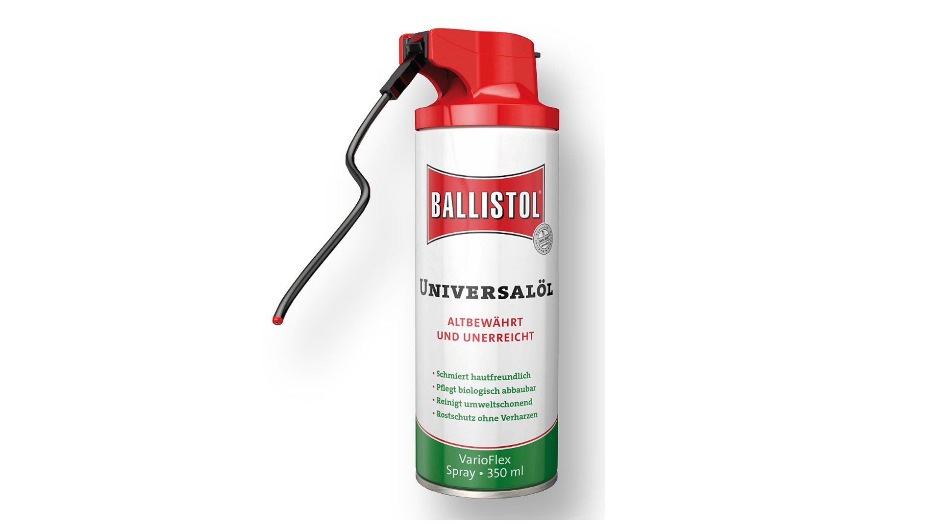 Ballistol univerzális ápoló spray VarioFlex rugalmas fújócsővel 350ml
