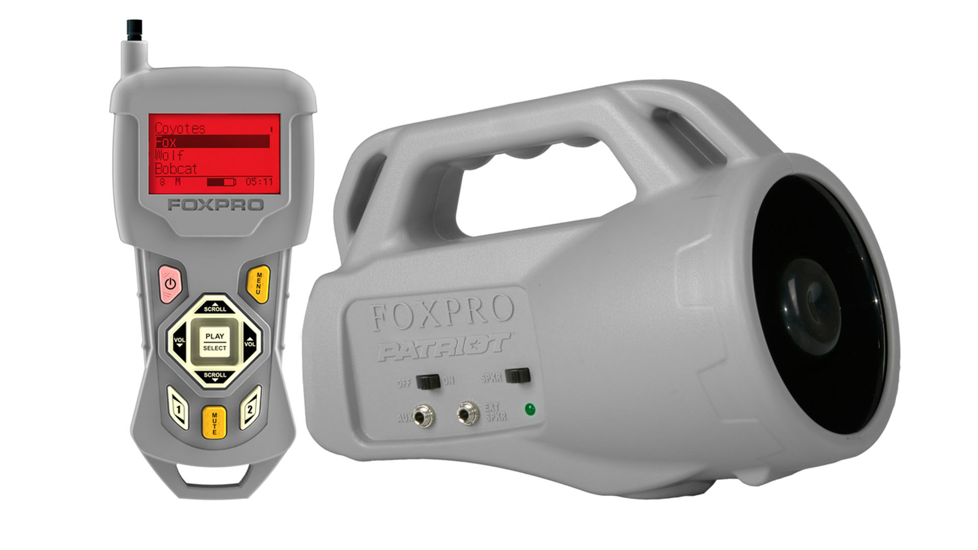 FoxPro Patriot elektromos vadhívó 70 ragadozó(dúvadas) és 75 libázós hangokkal