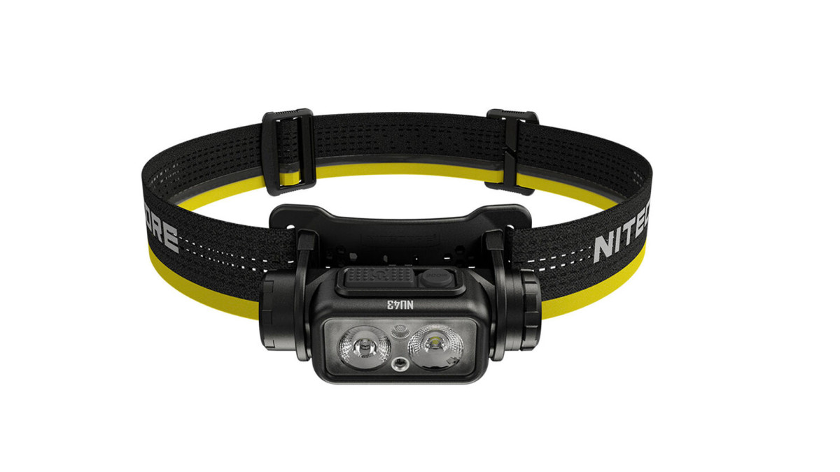 Nitecore Fejlámpa NU43 (1x18650 - tartozék) LUMINUS SST-20-W (1400 lumen)