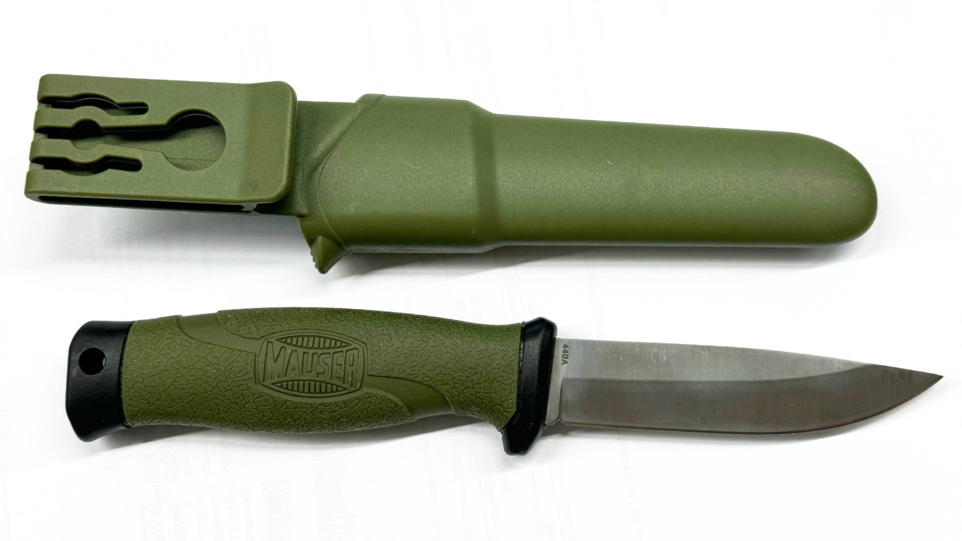 Mauser vadászkés tokkal zöld