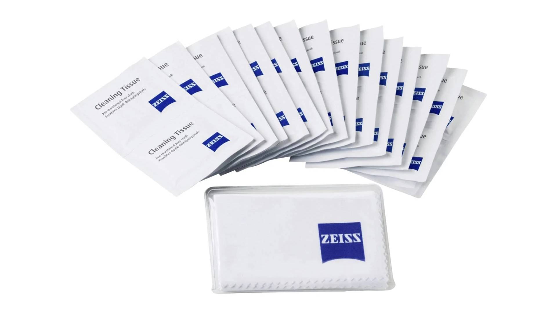 Zeiss lencsetisztító nedvestörlő 20db és mikroszálas kendő