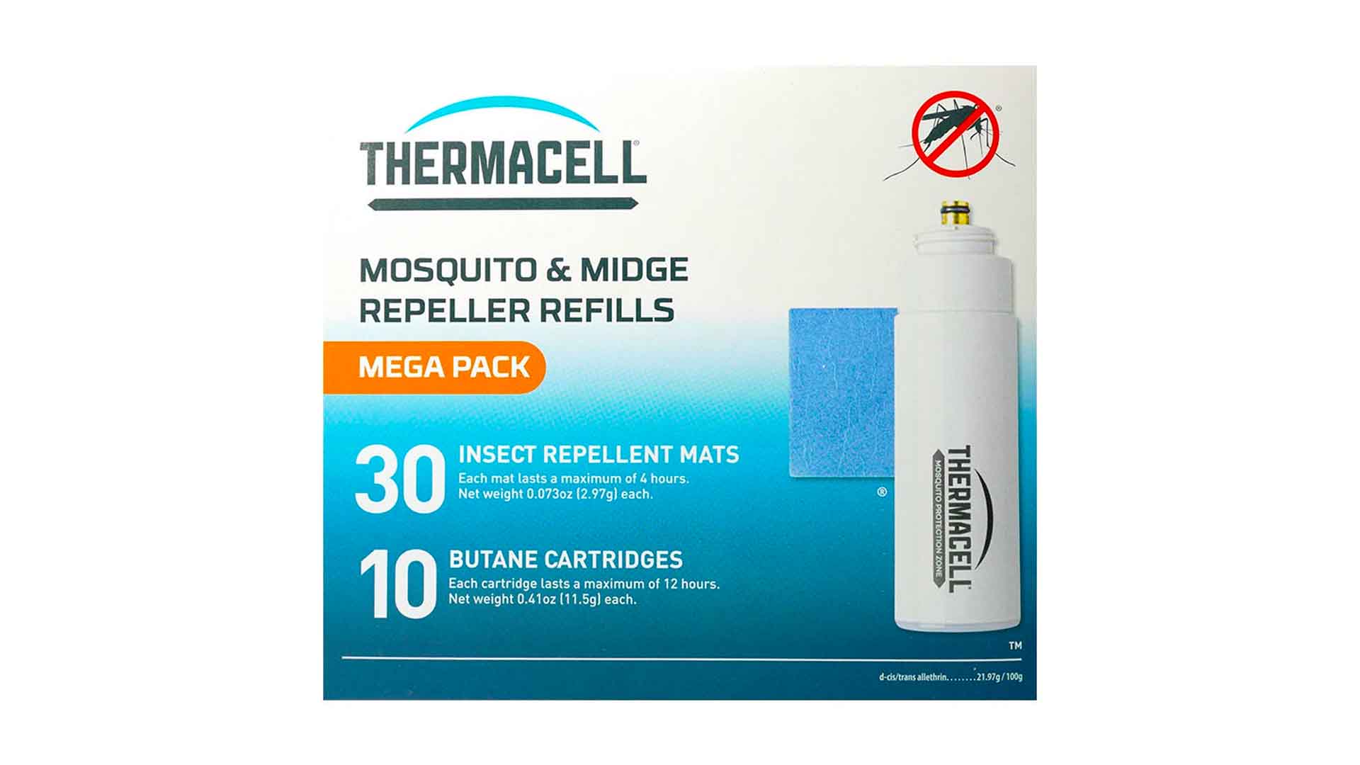 Utántöltő csomag ThermaCell szúnyogriasztó készülékhez MEGA 120 órás