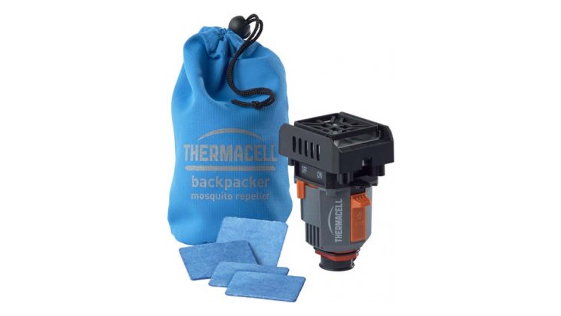 Thermacell Backpacker kemping gázpalackra szerelhető szúnyogriasztó készülék
