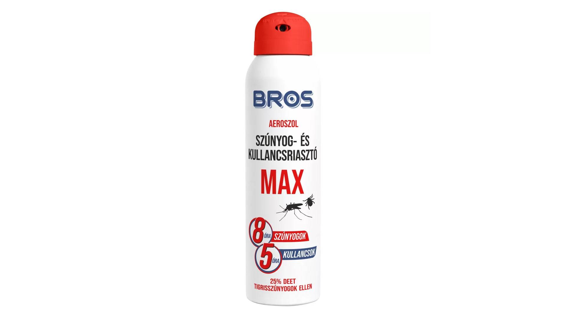 BROS MAX szúnyog- és kullancsriasztó aeroszol