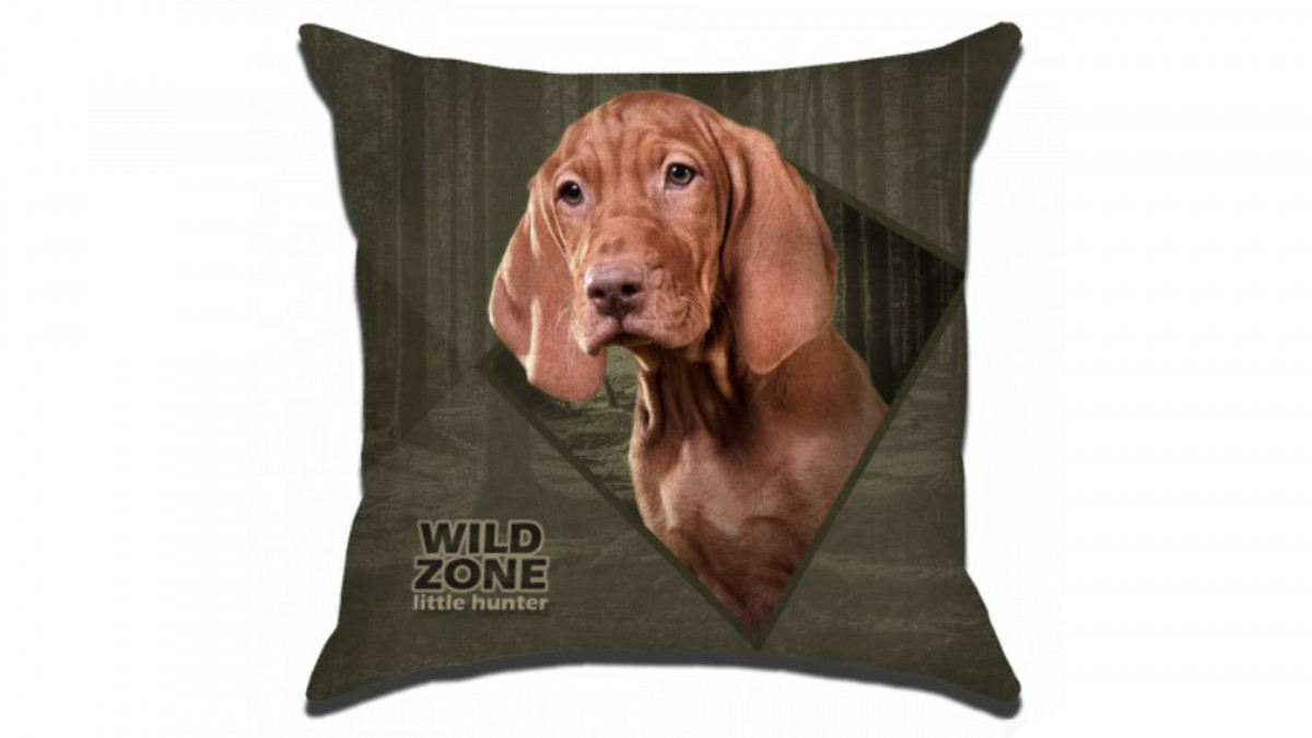 WILDZONE Classic Baby állatmintás gyerekpárna vizslás